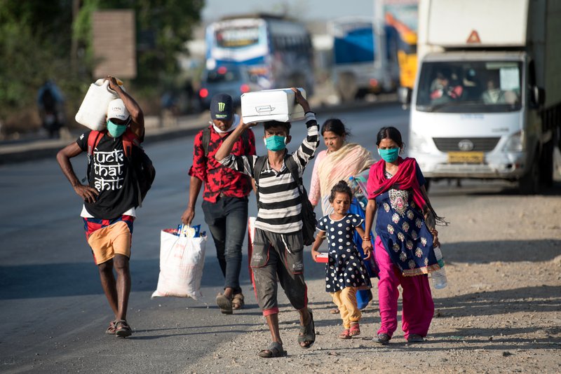 Le confinement a jeté du jour au lendemain un nombre énorme de gens sur les routes.